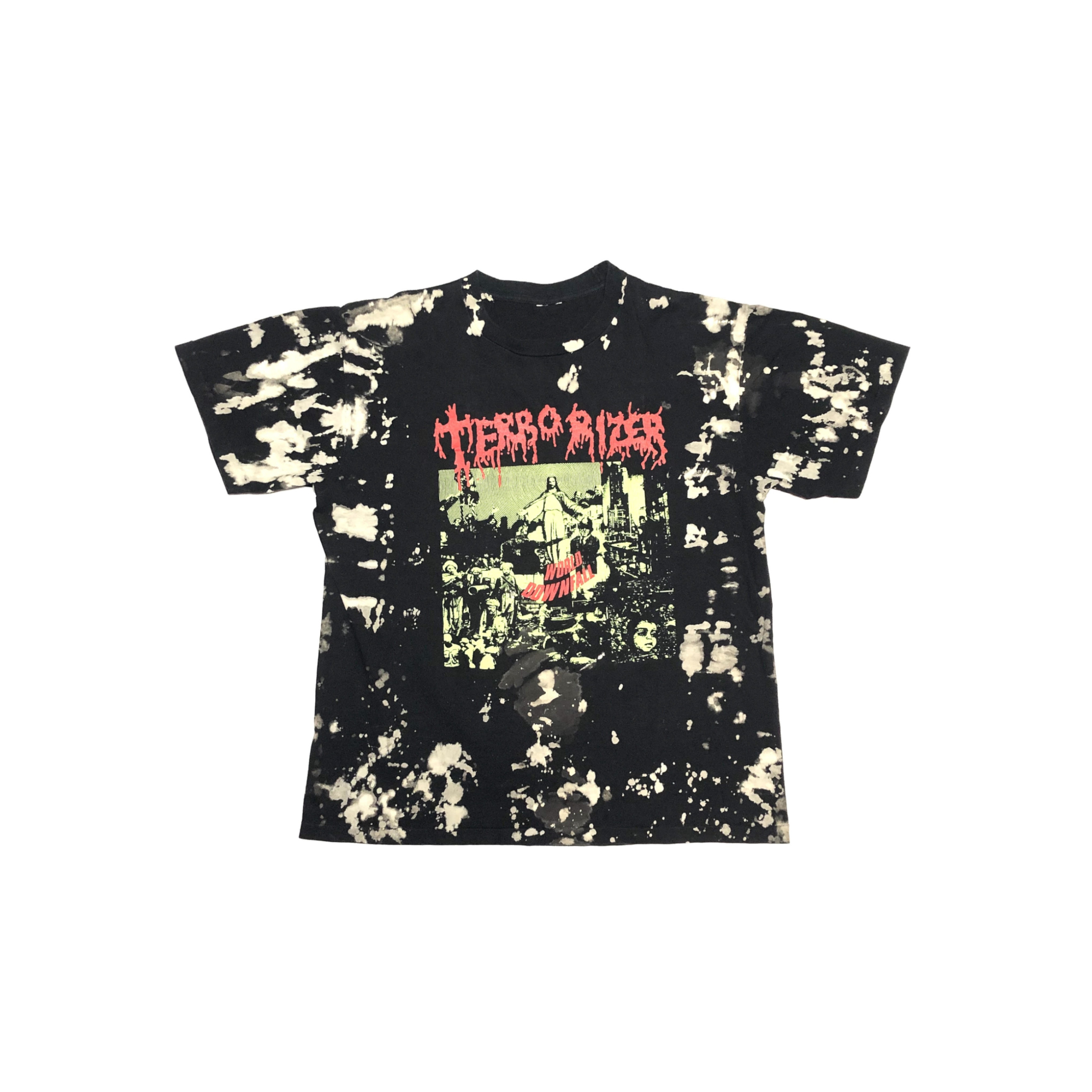 90's TERRORIZER / WORLD DOWNFALL ブリーチ S/S TEE｜Tシャツ専門の