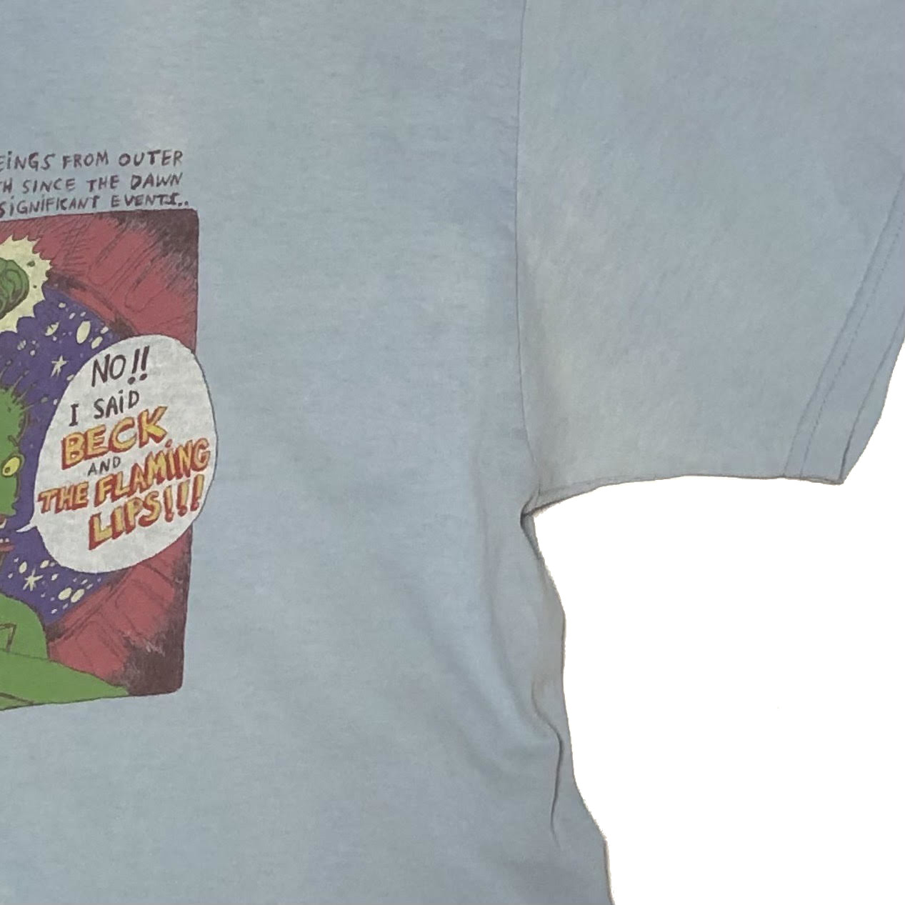 2002 BECK & THE FLAMING LIPS TOUR / S/S TEE｜Tシャツ専門の