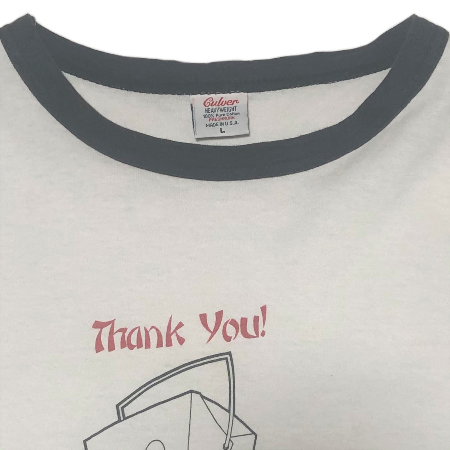 00s Y2K WEEZER ウィーザー THANK YOU! リンガーTシャツ バンT L anvil